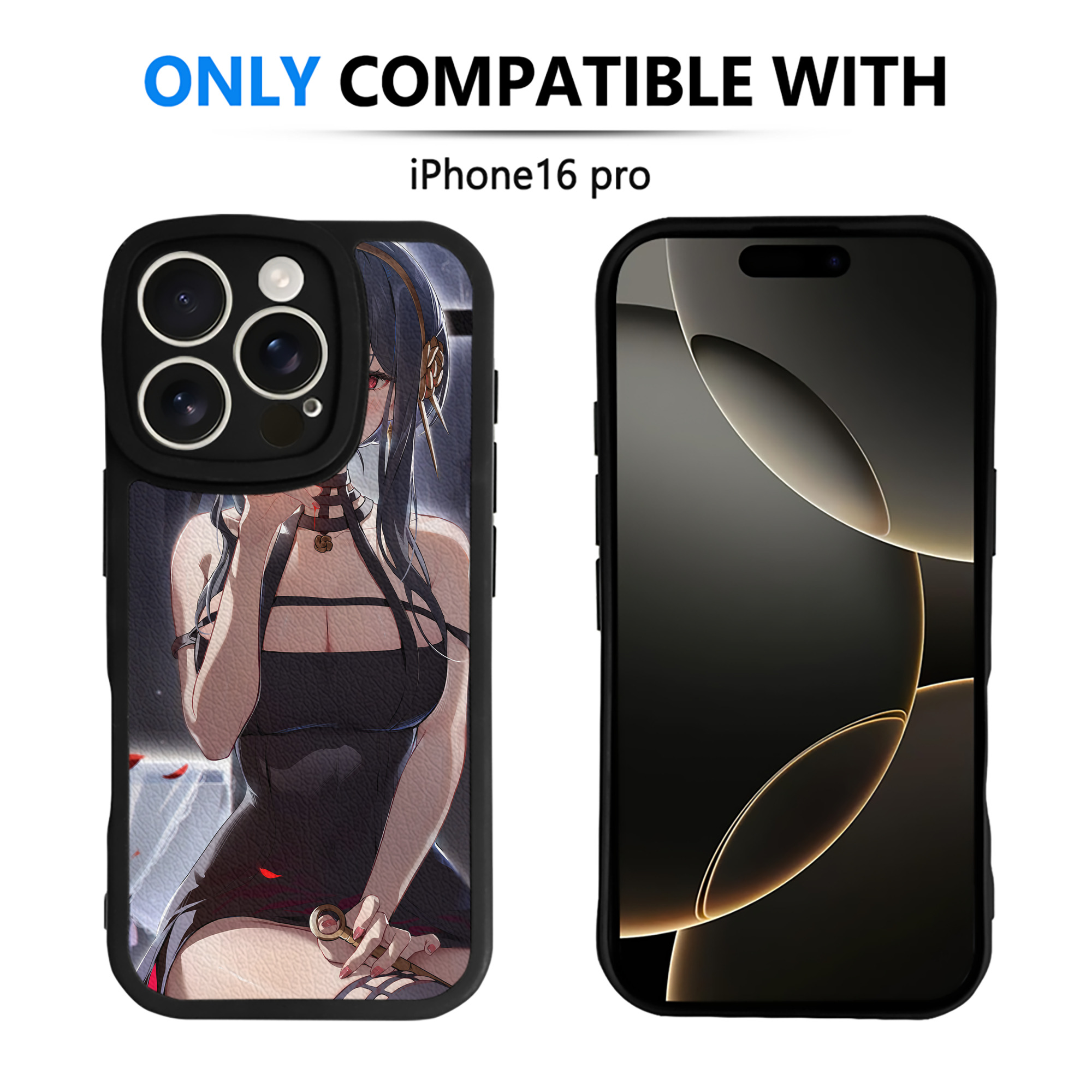 （画像用） SPY×FAMILY间谍家家酒 【iPhone 16シリーズ対応】シリコンスマホケース（レザー調） 材質：シリコン